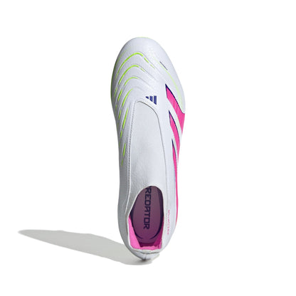 adidas Predator League Laceless Firm/Multi-Ground Boots White/Pink