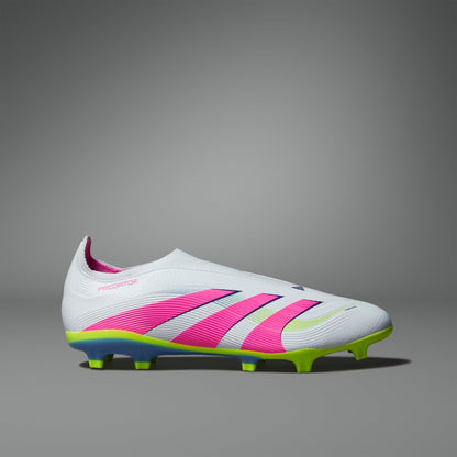 adidas Predator League Laceless Firm/Multi-Ground Boots White/Pink