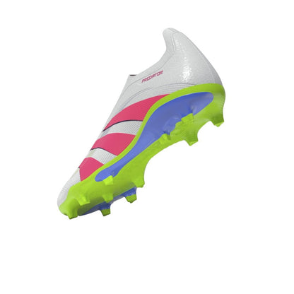 adidas Predator League Laceless Firm/Multi-Ground Boots White/Pink