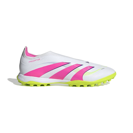 adidas Predator League Laceless Turf Boots White/Pink