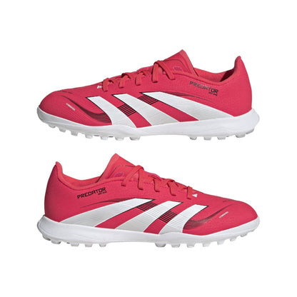 adidas Predator League Turf Boots Junior Red/White