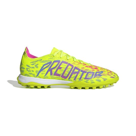 adidas Predator League Turf Boots Lemon/Blue