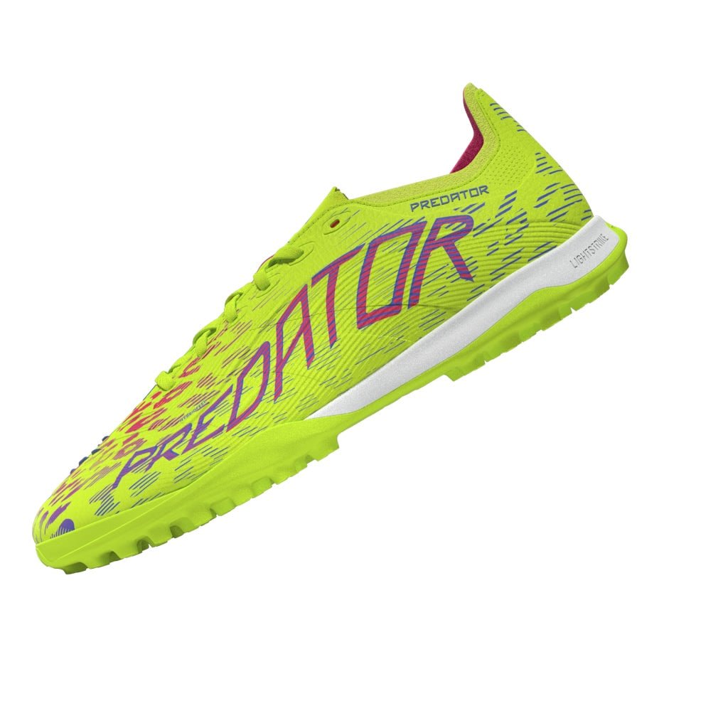 adidas Predator League Turf Boots Lemon/Blue