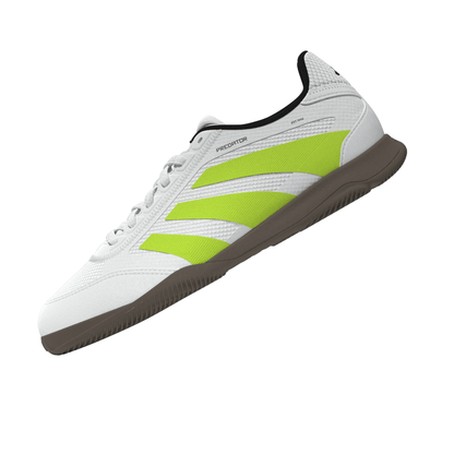 adidas Predator League Youth Indoor Shoes -White/Lemon
