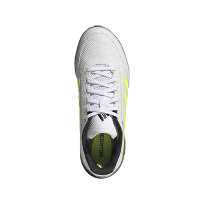 adidas Predator League Youth Indoor Shoes -White/Lemon