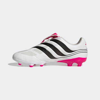 adidas Predator Precision.3 FG Firm Ground Soccer Cleats - White/Black