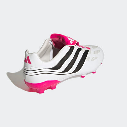 adidas Predator Precision.3 FG Firm Ground Soccer Cleats - White/Black
