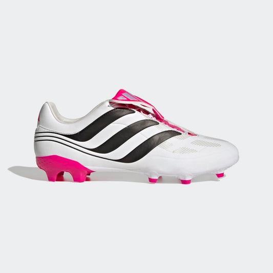 adidas Predator Precision.3 FG Firm Ground Soccer Cleats - White/Black