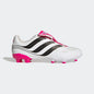 adidas Predator Precision.3 FG Firm Ground Soccer Cleats - White/Black