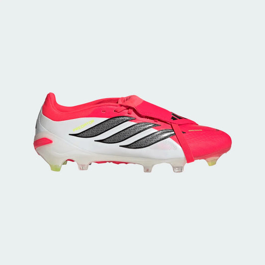 adidas Predator Pro Fold-Over Tongue FG Firm Ground Men's Soccer Cleats - Lucid Red/Black/White