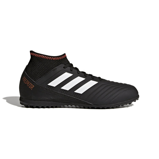 adidas Predator Tango 18.3 TF Turf Youth Soccer Cleats - Black/White/Solar Red