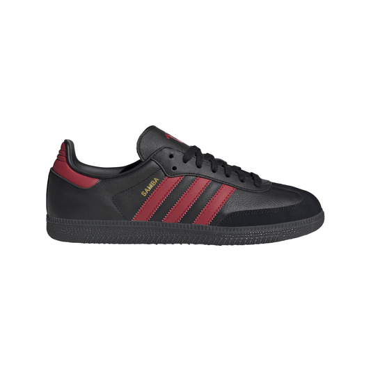 adidas Samba Manchester United IN Men's Soccer Shoes - Black/Red