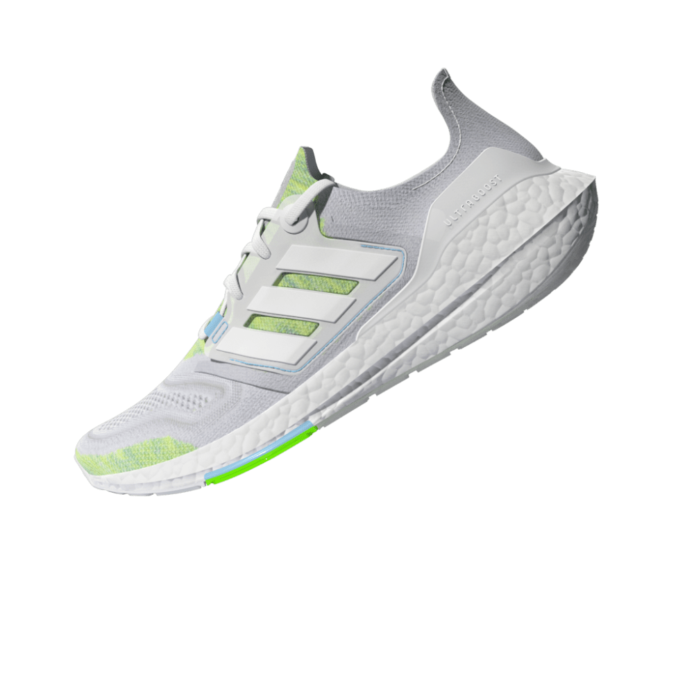 adidas Ultraboost 22 White/White/Bliss Blue