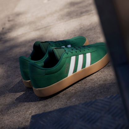 adidas VL Court 3.0 Shoes Dark Green/White/Collegiate Burgundy