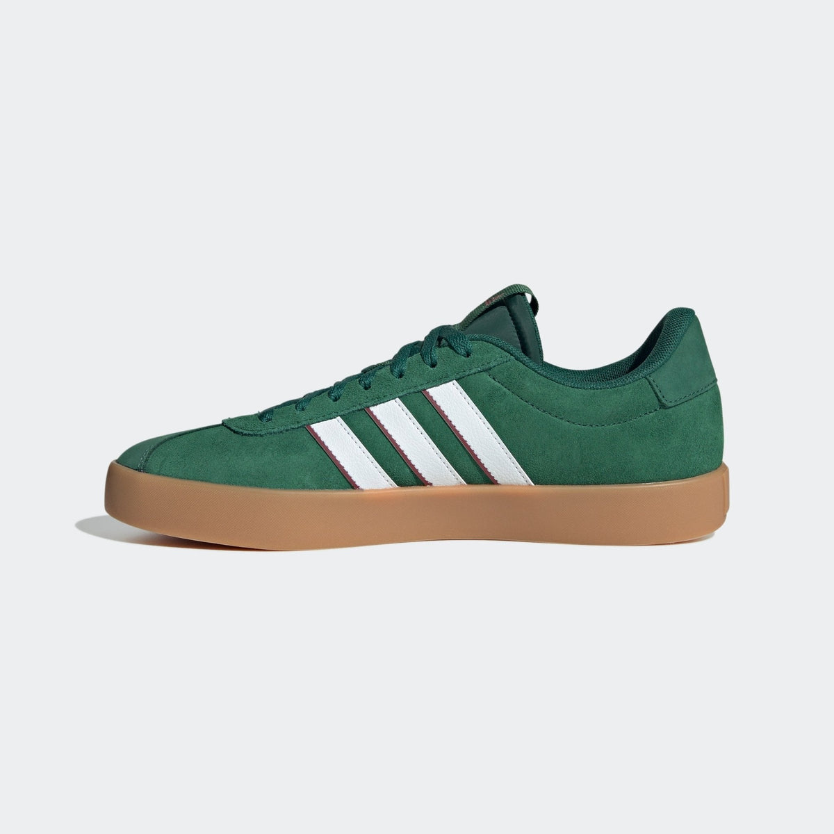 adidas VL Court 3.0 Shoes Dark Green/White/Collegiate Burgundy