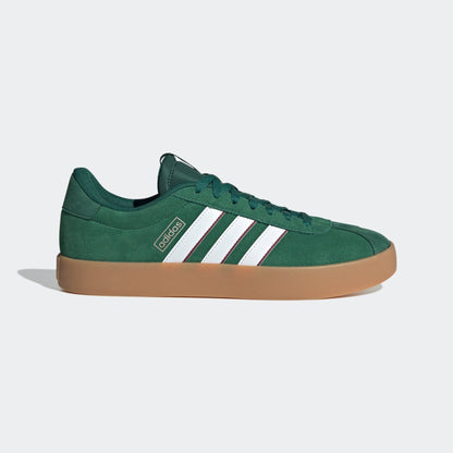adidas VL Court 3.0 Shoes Dark Green/White/Collegiate Burgundy