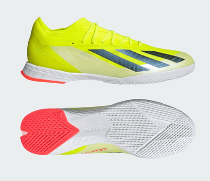 adidas X Crazyfast Elite IN Indoor Soccer Shoes - Team Solar Yellow/Core Black
