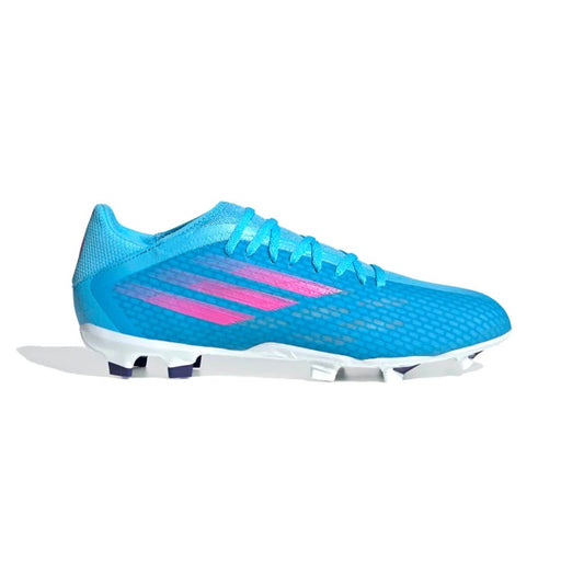 adidas X Speed Flow 3 FG Firm Ground Soccer Cleats Sky Rush/Pink