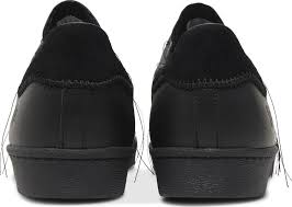 adidas Y-3 Superstar leather low-top sneakers - Black