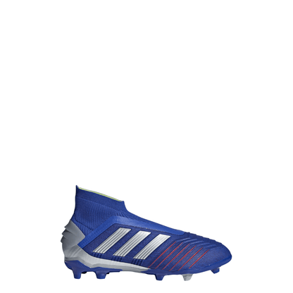 adidas Youth Predator 19 FG Youth Soccer Cleats - Blue