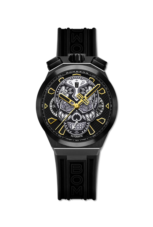 CHRONO SKULL THROWBACK EDITION - ALL BLACK
