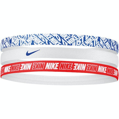Nike Printed Headbands Assorted 3pcs (4 Colours)