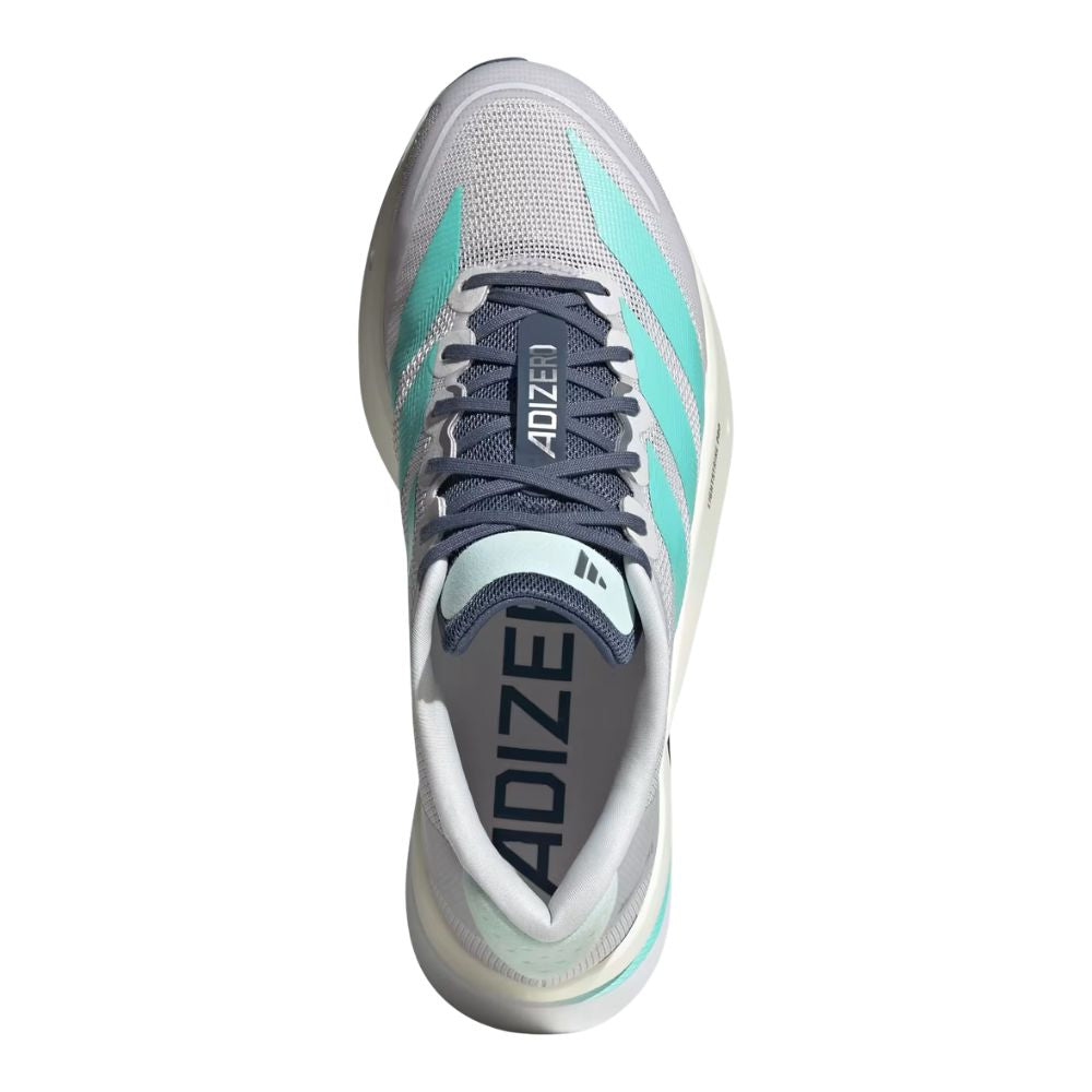 Adizero Boston 13 Men’s :Dash Grey | Flash Aqua