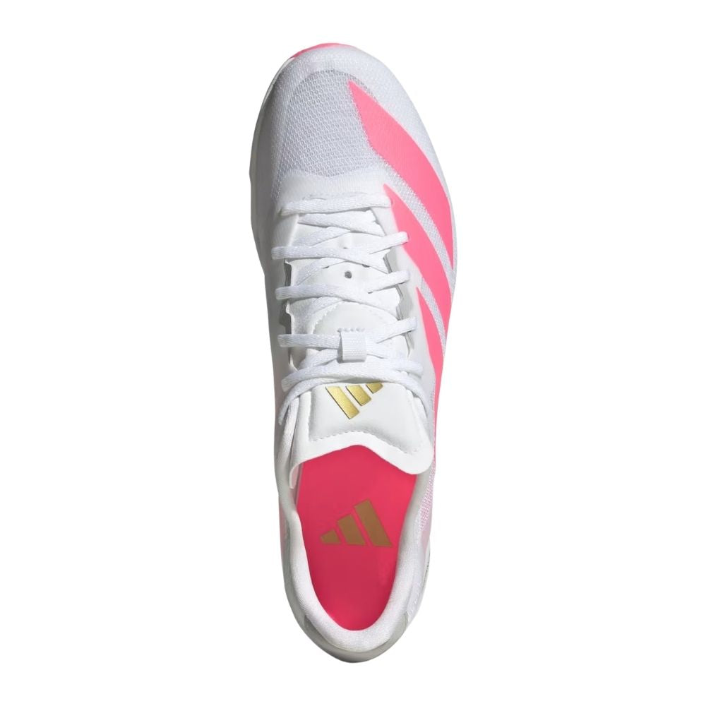 Adizero Distancestar Unisex :Cloud White | Solar Turbo