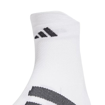 Adidas RunXAdizero Socks 1 Pair :White | Black