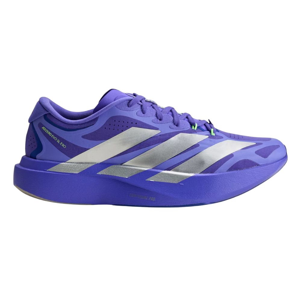 Adizero Evo SL Exo Men's :Solar Purple | Silver Metallic
