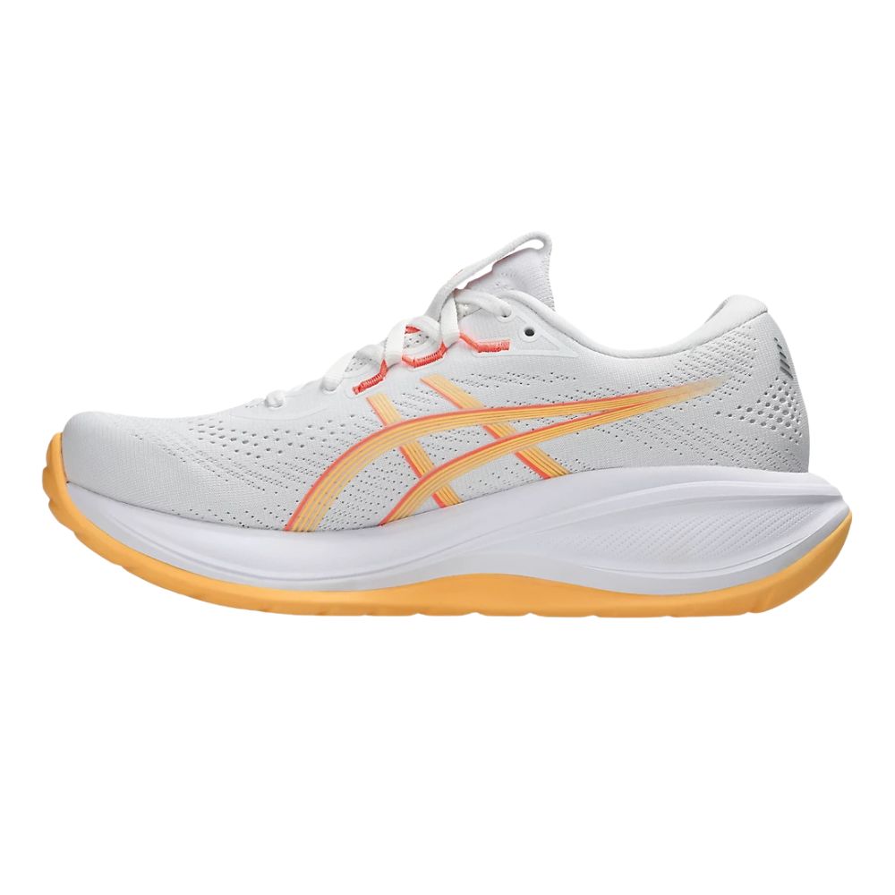 Gel-Cumulus 28 Standard (B) Women’s :White | Orange Glow