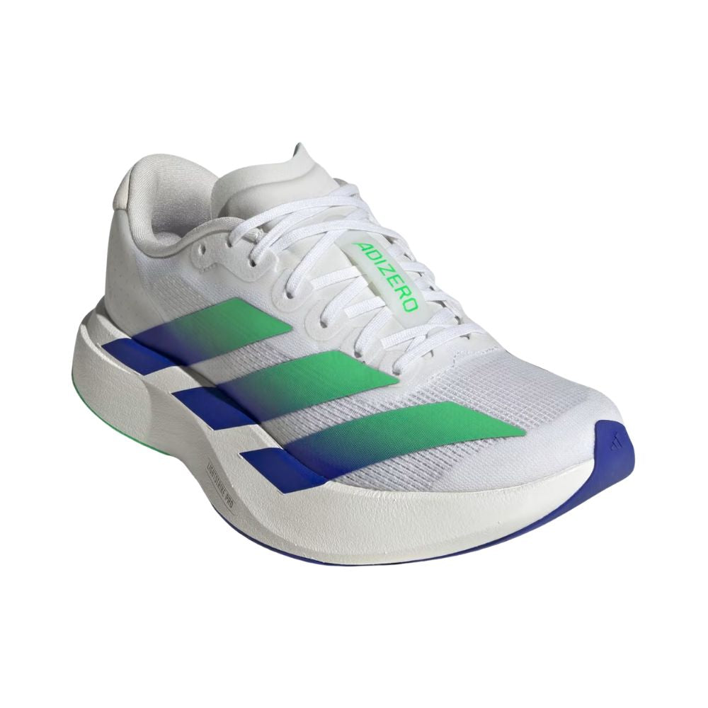 Adizero Evo SL Junior :Cloud White | Screaming Green