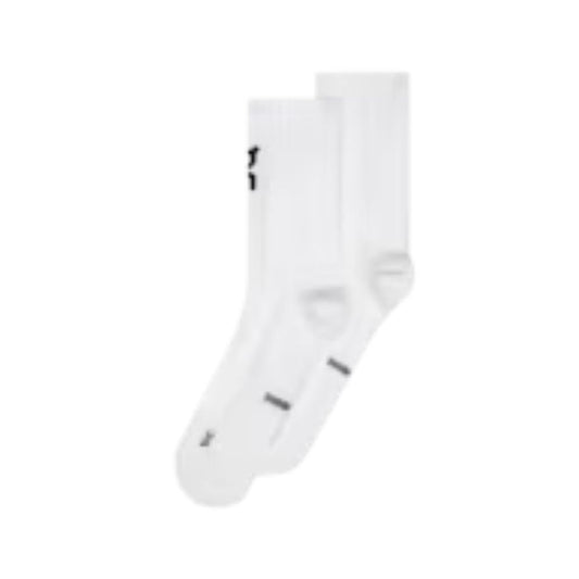Core Run Sock High (2 Pack) Unisex :White