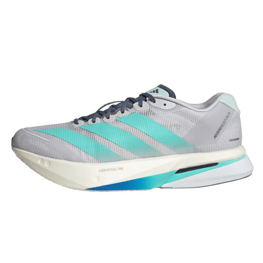 Adizero Boston 13 Men’s :Dash Grey | Flash Aqua