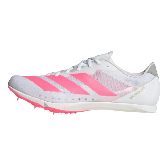 Adizero Distancestar Unisex :Cloud White | Solar Turbo