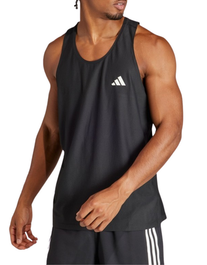 Men's On The Run Tank Top :Black