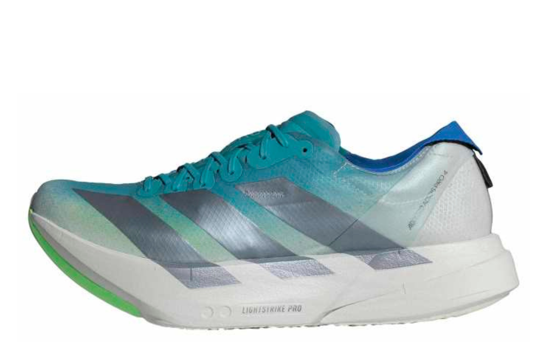 Adizero Adios Pro 4 Men's :Hi-Res Aqua | Iron Metallic