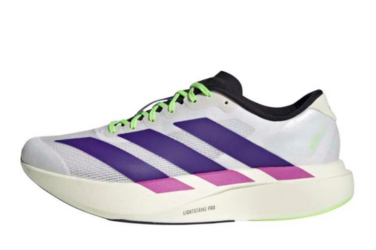 Adizero Evo SL Men's :Cloud White | Collegiate Purple