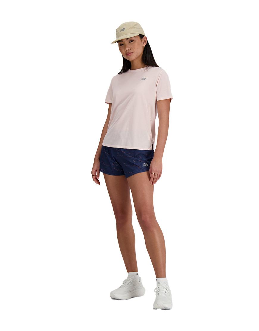 Women's Athletics Tee :Quartz Pink Heather
