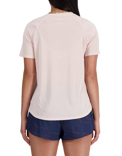 Women's Athletics Tee :Quartz Pink Heather