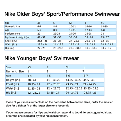 Boys' 8in Swim Trunks :Thunder Blue