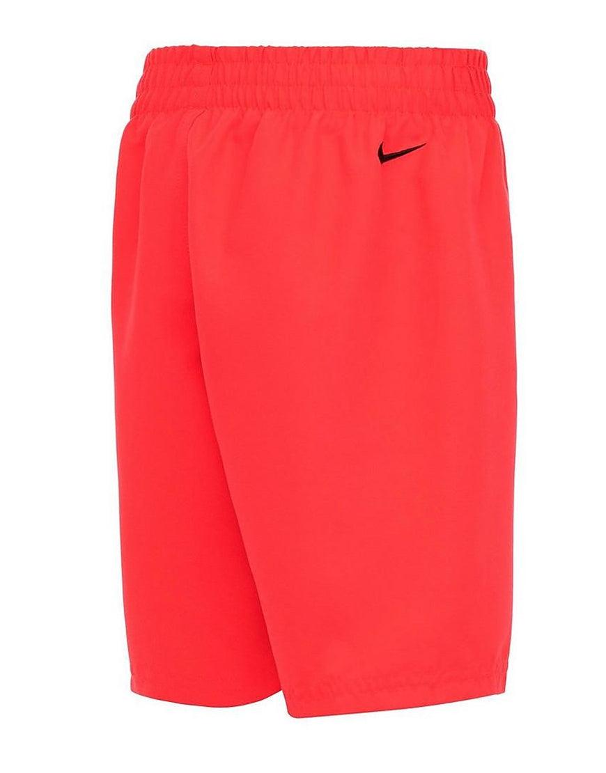 Boys' JDI Dinosaur 6in Volley Swim Shorts :Bright Crimson