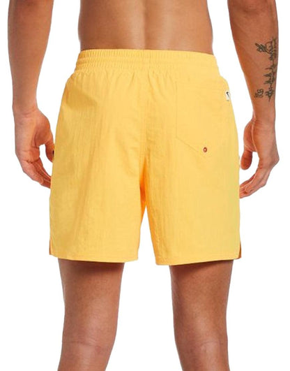 Men's Solid Icon 5in Swim Trunks :Racer Orange
