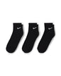 Nike Everyday Cushioned Training Ankle Socks (3 Pairs | 2 Colours)