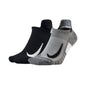 Nike Multiplier No Show Running Socks (2 Pack)