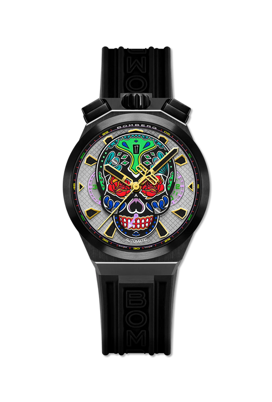 CHRONO SKULL THROWBACK EDITION - COLORIDO BLACK