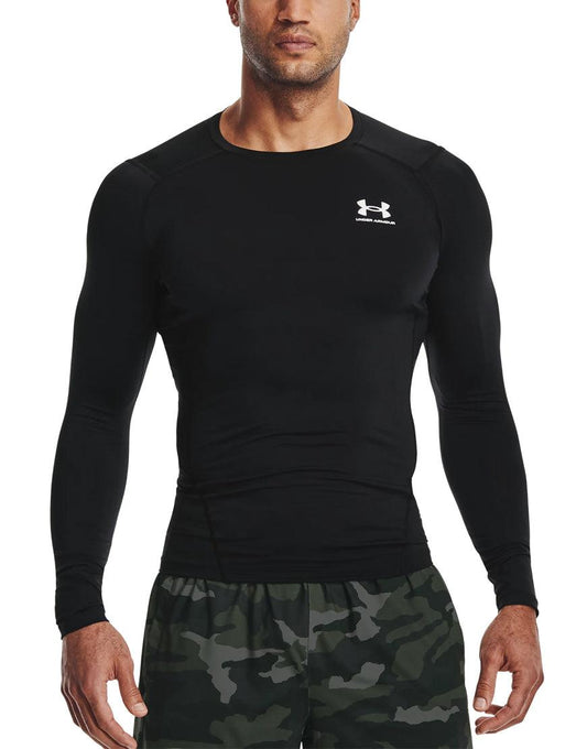 Men's HeatGear Armour Long Sleeve Compression Top