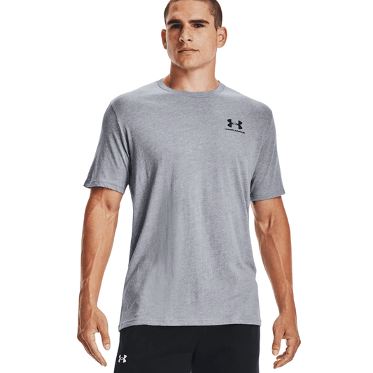 Men's Sportstyle Left Chest Tee :Steel