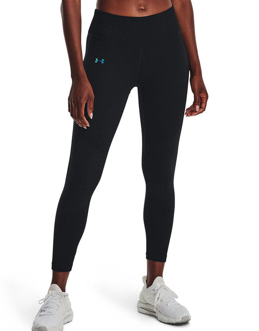 Women's Rush Seamless Ankle Leggings :Black